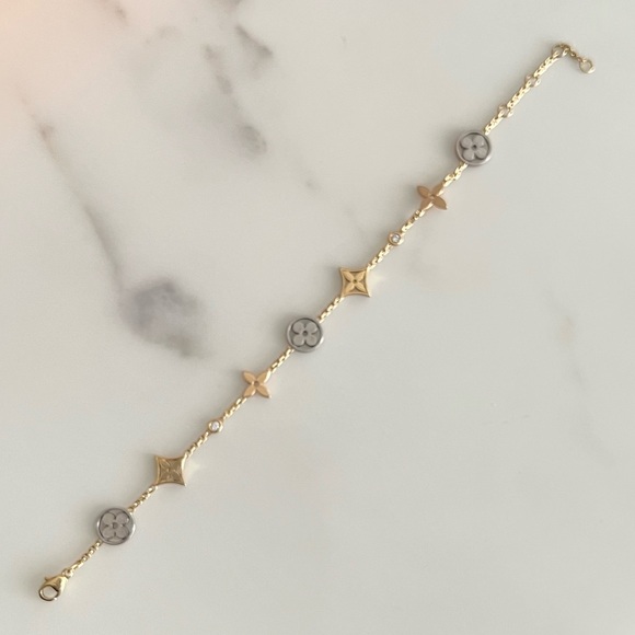AUTHENTIC LOUIS VUITTON IDYLLE BLOSSOM BRACELET - Picture 2 of 6